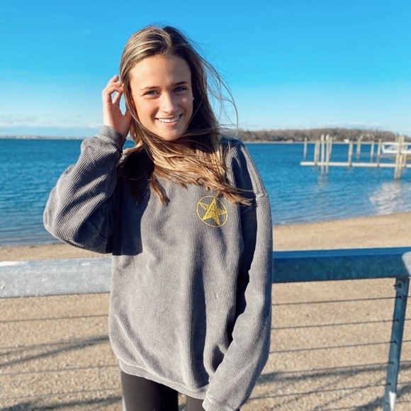 Corded “A” Sweatshirt - Picture 2 of 3